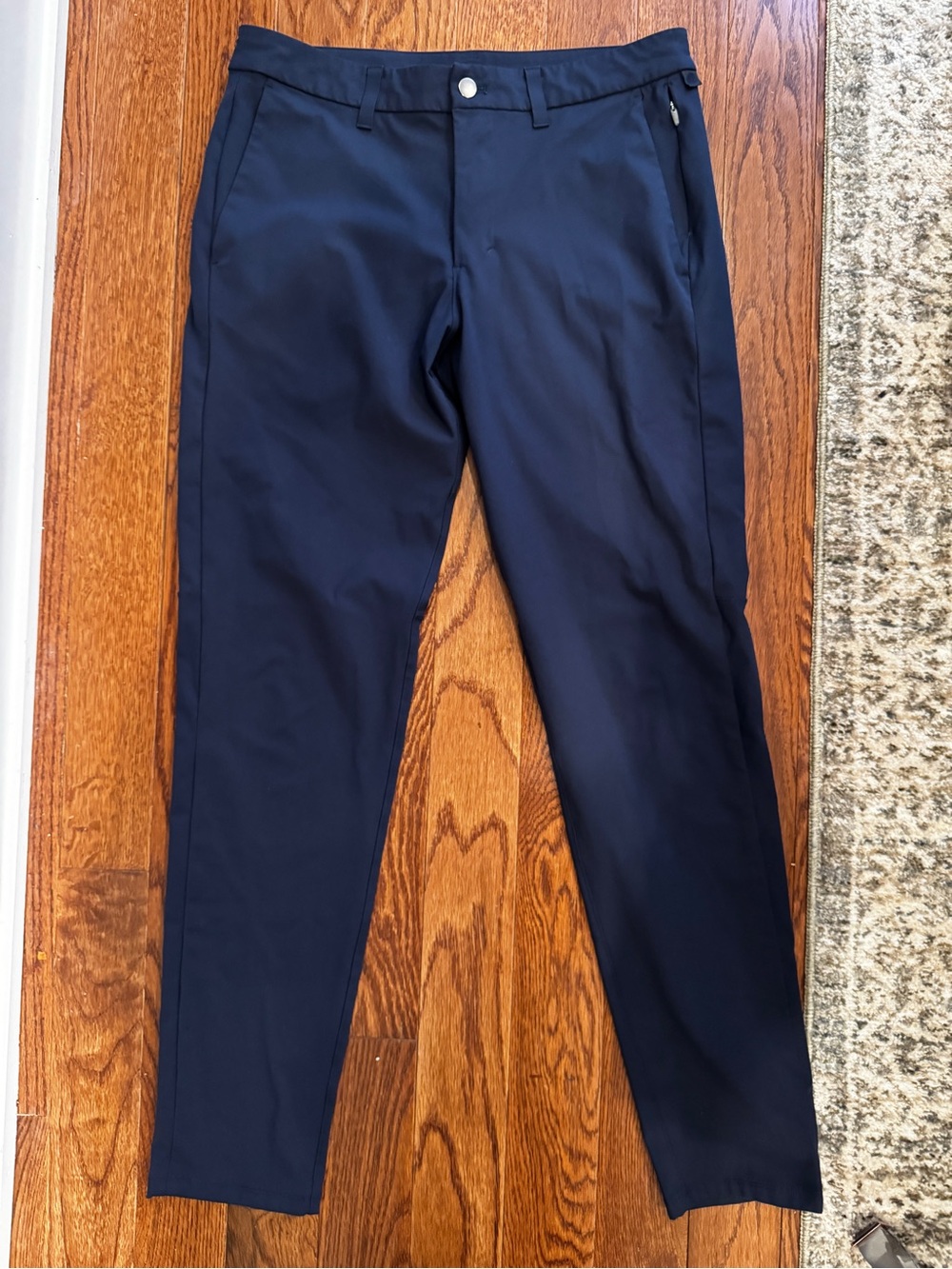lululemon athletica Men’s Navy Slim ABC Pants